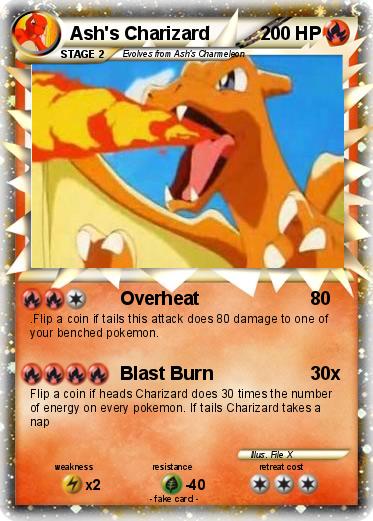 Pokemon Ash's Charizard