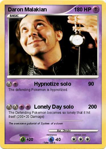 Pokemon Daron Malakian