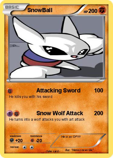 Pokemon SnowBall