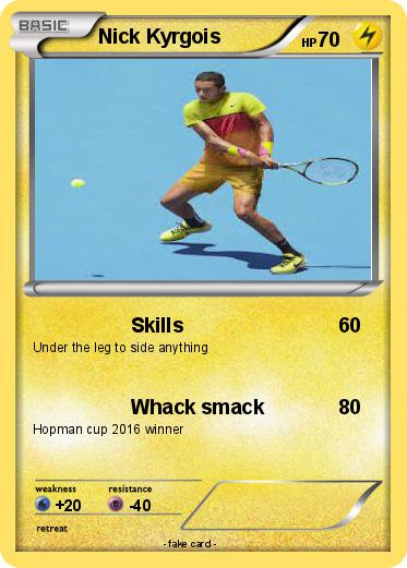 Pokemon Nick Kyrgois