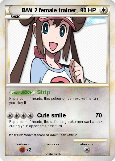 Pokemon B/W 2 female trainer