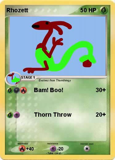 Pokemon Rhozett
