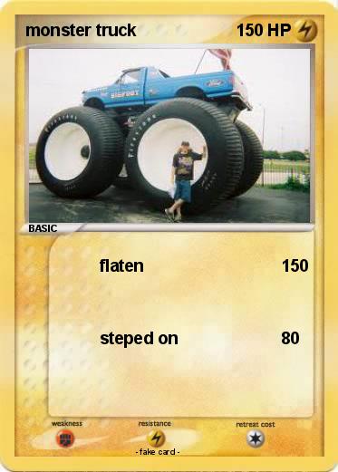Pokemon monster truck