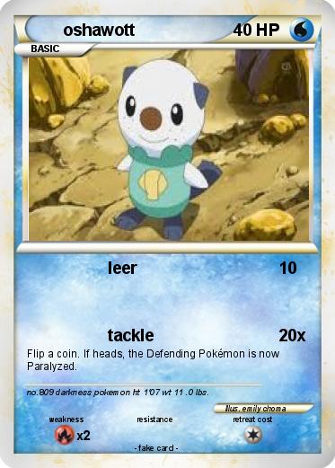Pokemon oshawott
