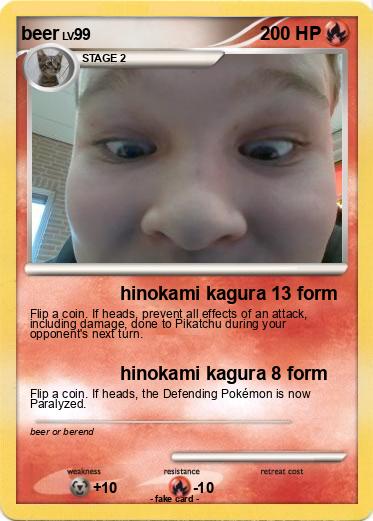 Pokemon beer