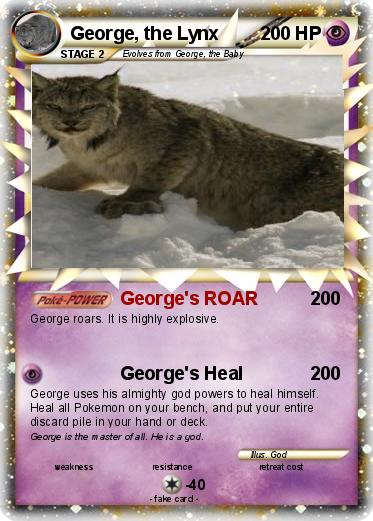 Pokemon George, the Lynx