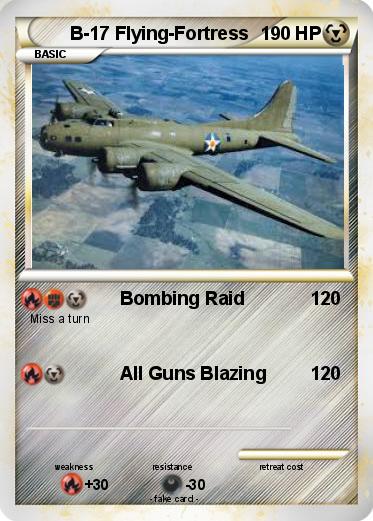 Pokemon B-17 Flying-Fortress