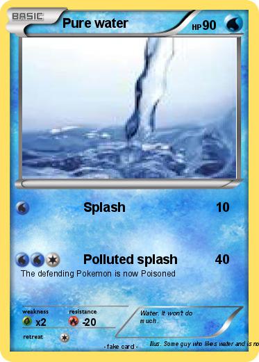 Pokemon Pure water