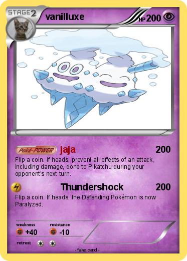 Pokemon vanilluxe