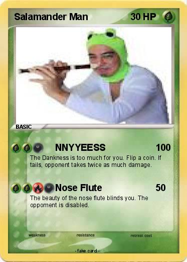 Pokemon Salamander Man