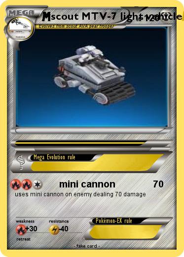 Pokemon scout MTV-7 light vehicle