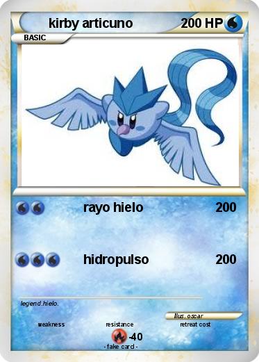Pokemon kirby articuno