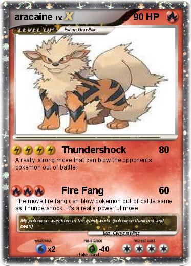 Pokemon aracaine