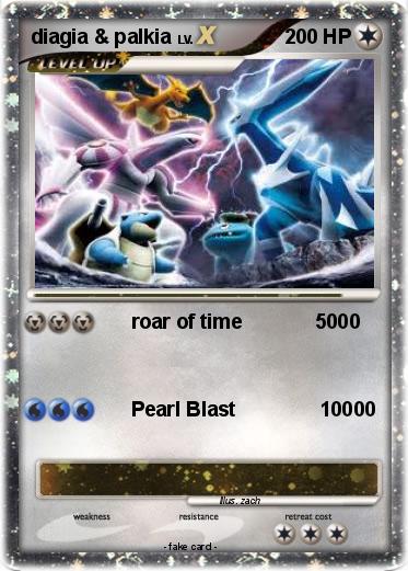 Pokemon diagia & palkia