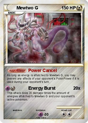 Pokemon Mewtwo G
