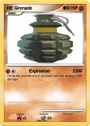 Pokemon HE Grenade                         0