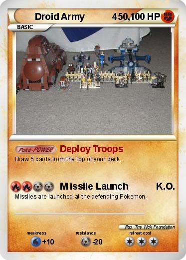 Pokemon Droid Army           450,