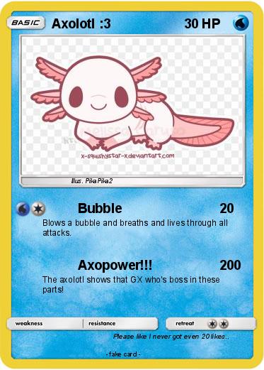 Pokemon Axolotl :3