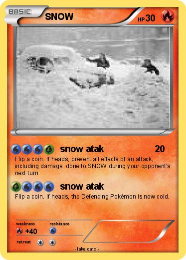 Pokemon SNOW