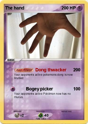 Pokemon The hand
