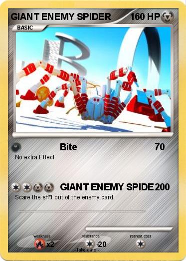 Pokemon GIANT ENEMY SPIDER