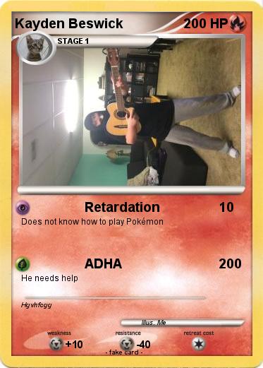 Pokemon Kayden Beswick