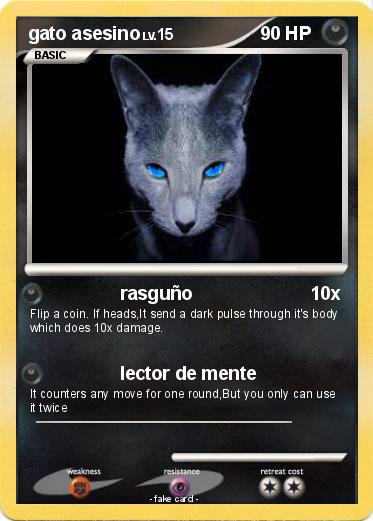 Pokemon gato asesino