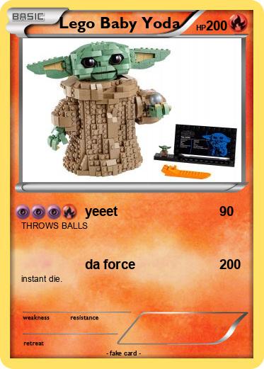 Pokemon Lego Baby Yoda