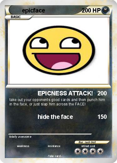Pokemon epicface