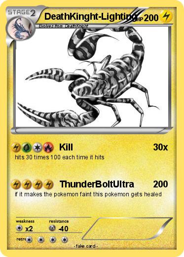 Pokemon DeathKinght-Lighting