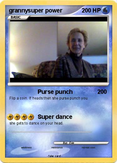 Pokemon grannysuper power