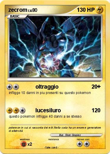 Pokemon zecrom
