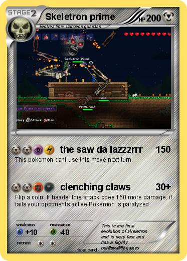 Pokemon Skeletron prime