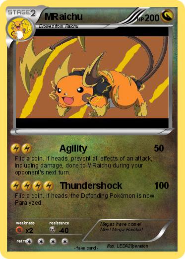 Pokemon MRaichu