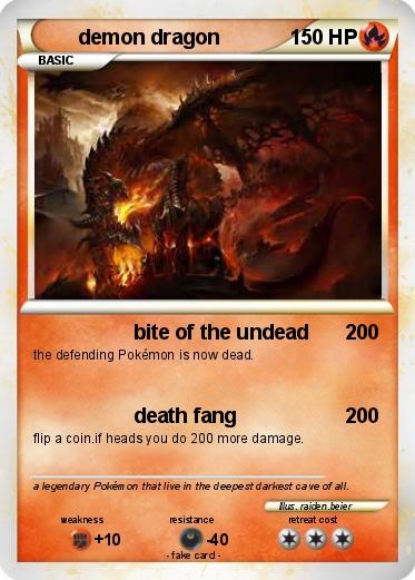 Pokemon demon dragon