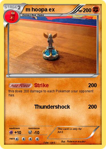 Pokemon m hoopa ex