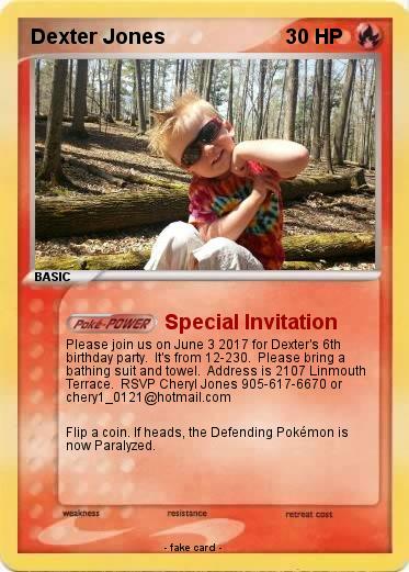 Pokemon Dexter Jones