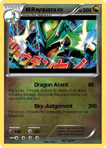 Pokemon M Rayquaza ex