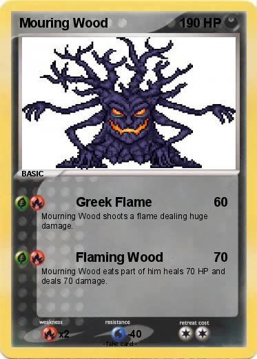Pokemon Mouring Wood