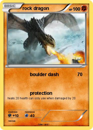 Pokemon rock dragon