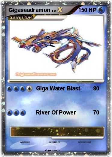 Pokemon Gigaseadramon