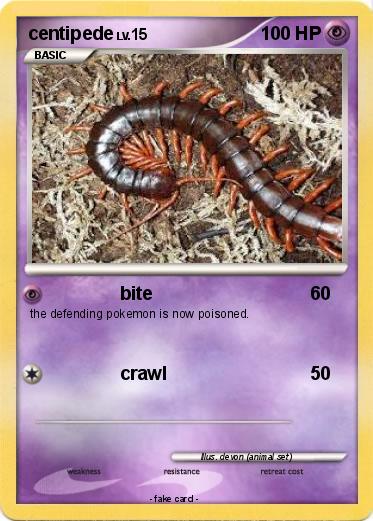 Pokemon centipede