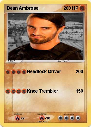 Pokemon Dean Ambrose