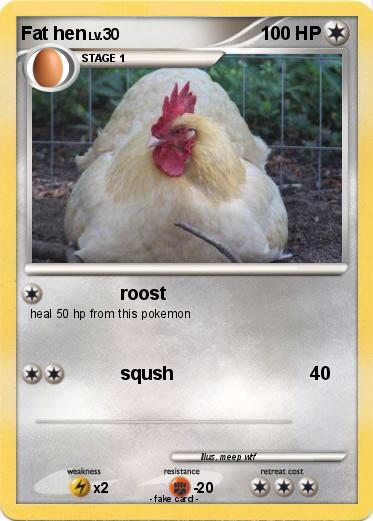Pokemon Fat hen