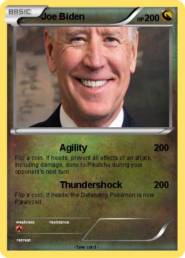 Pokemon Joe Biden