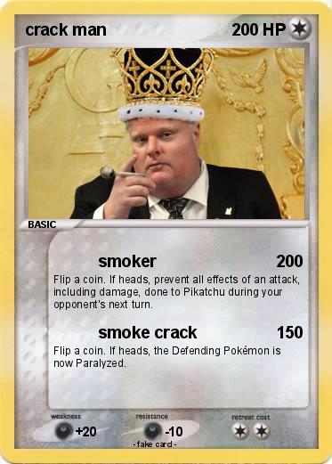 Pokemon crack man