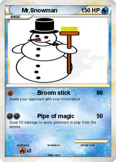 Pokemon Mr,Snowman