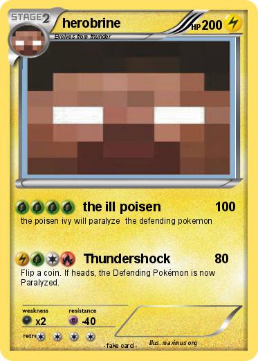 Pokemon herobrine