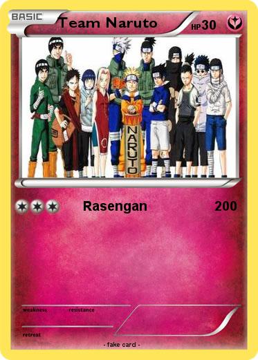 Pokemon Team Naruto