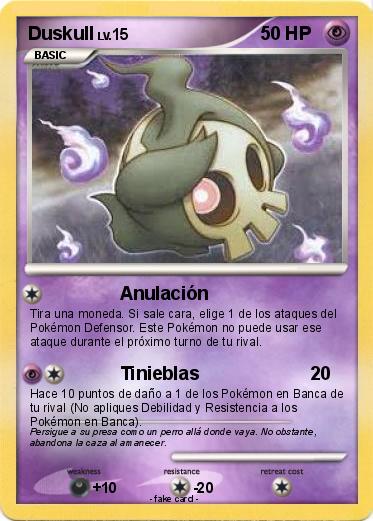 Pokemon Duskull